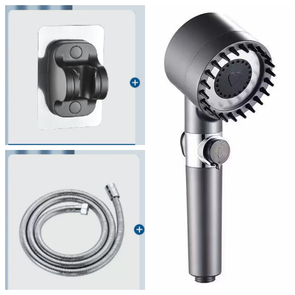 🚿✨Multifunkčná vysokotlaková sprchová hlavica