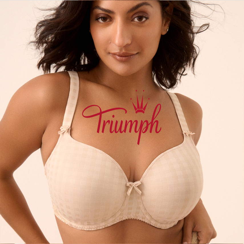 Triumph - (3 szt.) Biustonosz usztywniany