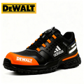 Nepremokavá obuv od značiek Adidas® a DEWALT je perfektnou voľbou do práce aj do prírody.