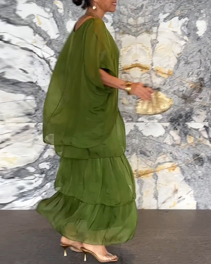 💃 Voľné šaty v umeleckom štýle