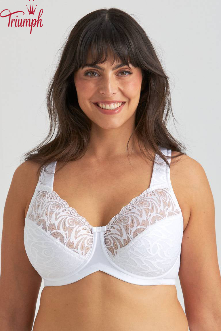 Triumph - (3 szt.) Biustonosz z fiszbinami 3 w 1 zapewniający wsparcie