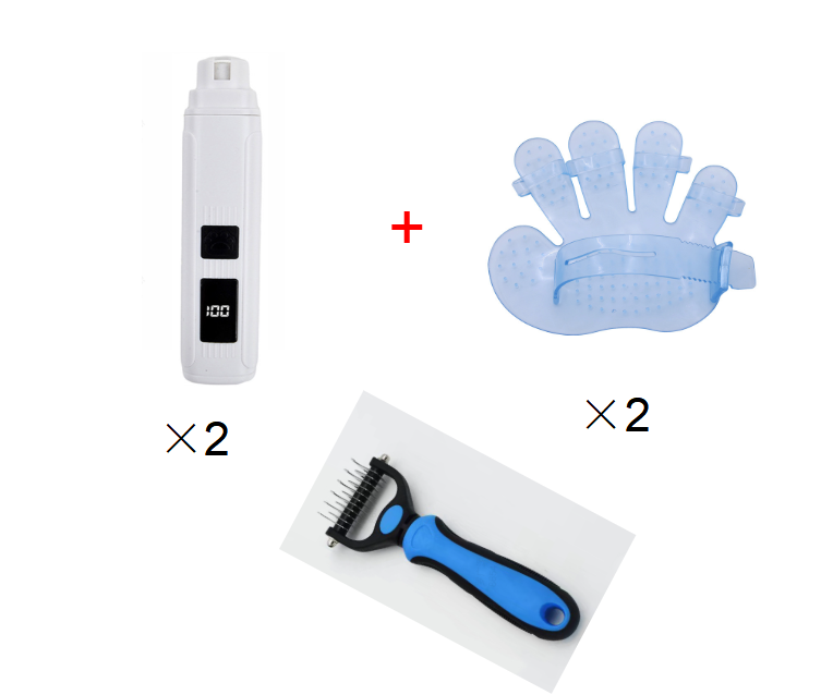 🔥🐱🐶Elektrické nožnice na pazúriky pre domácich miláčikov s LED indikátorom napájania