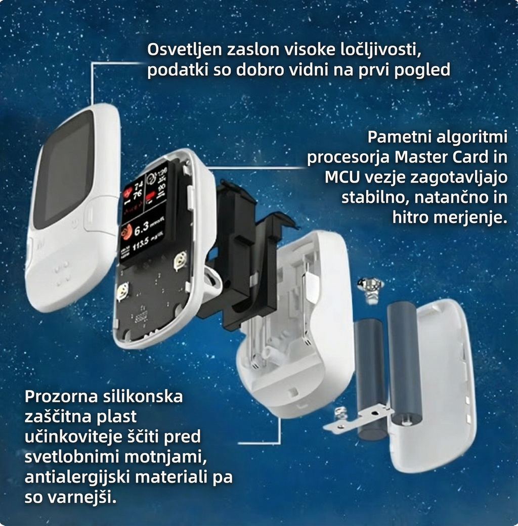 🔥🔥Jednoduché a pohodlné, inteligentné meranie kedykoľvek ho potrebujete ❤️❤️