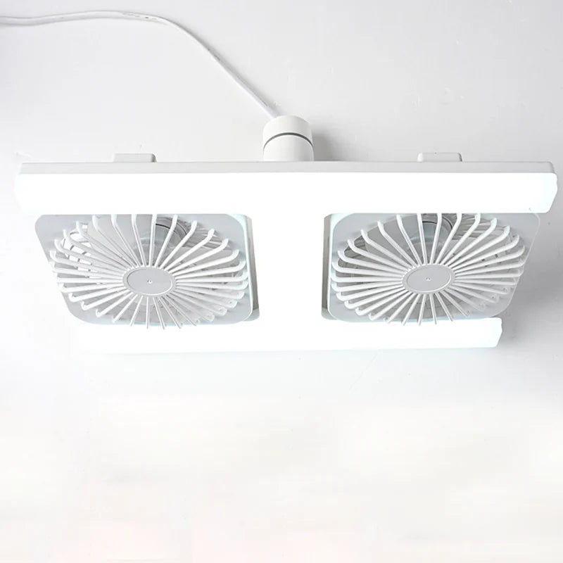 Sodoben LED-stropni ventilator z lučjo 2 v 1 – z daljinskim upravljalnikom ❄️💡🌀🏠