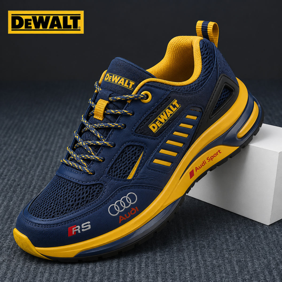 Posledných 50 sád náhrdelníkov🎁Moški prosti čas DEWALT® in AUDI® 2026 je eleganten in udoben