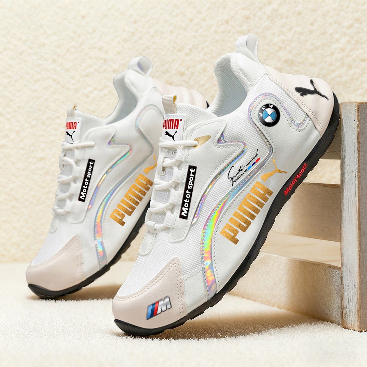 Posledných 50 sád náhrdelníkov🎁Nové, vzdušné pánske tenisky PUMA®BMW na leto 2026