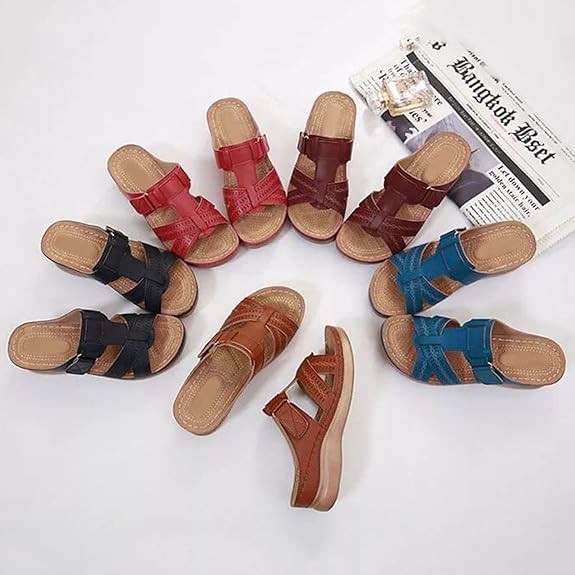 ⏳Letný výpredaj: 49% zľava💥Prémiové kožené sandále pre ženy👡✨