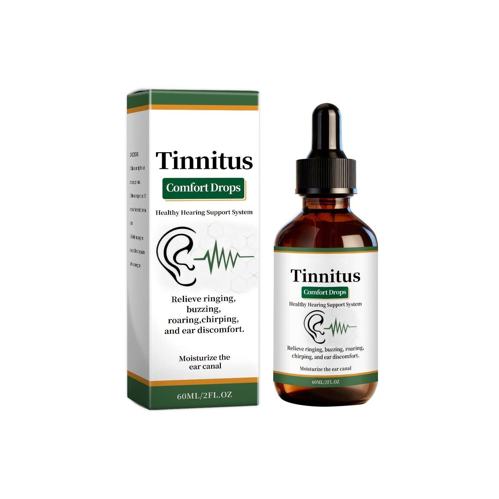 【🎁📿Ružový náhrdelník zadarmo🎁】🌿 Ušné kvapky – Jemné čistenie a upokojujúca úľava pre zdravé uši 🧼