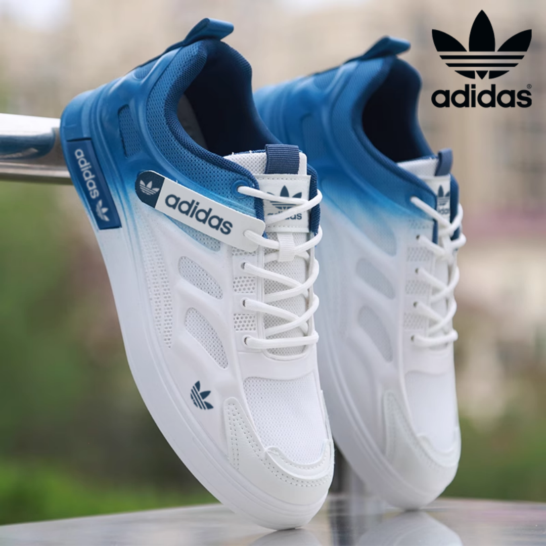Adidas ® Letnie męskie przewiewne buty sportowe z siateczką