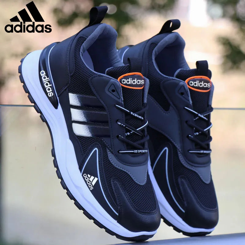 Nowe, wiosenne, przewiewne trampki męskie Adidas