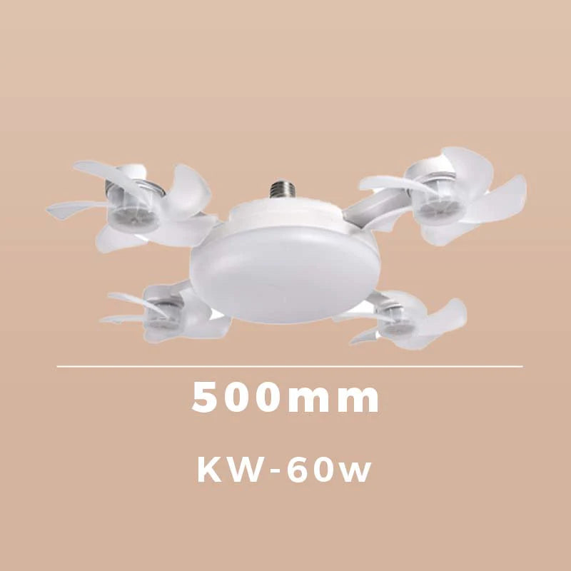 🌀 50 % popust💥Stropni ventilator z LED-svetilko in daljinskim upravljalnikom