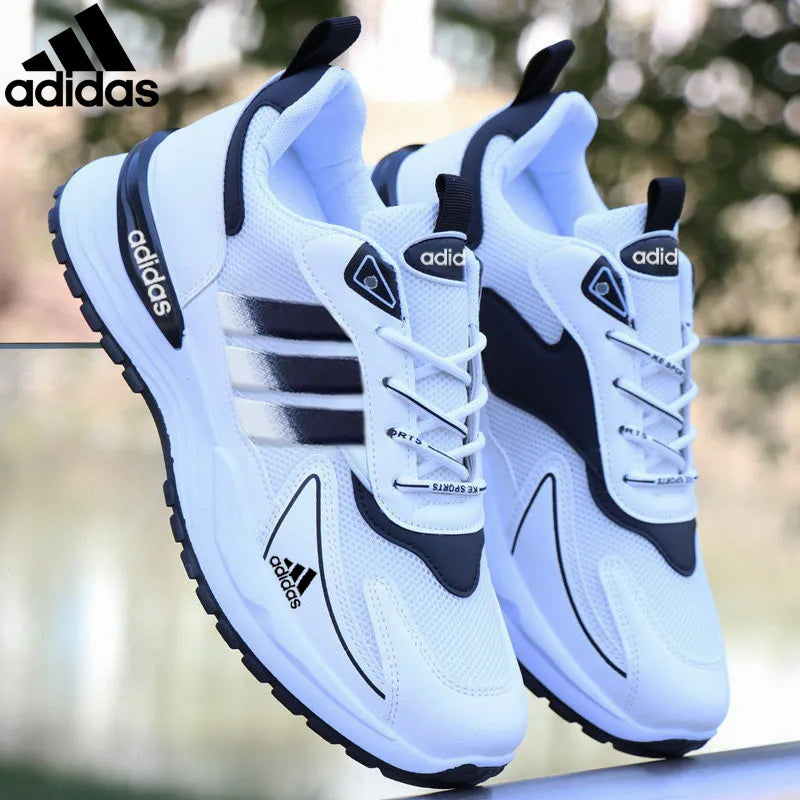 Nowe, wiosenne, przewiewne trampki męskie Adidas