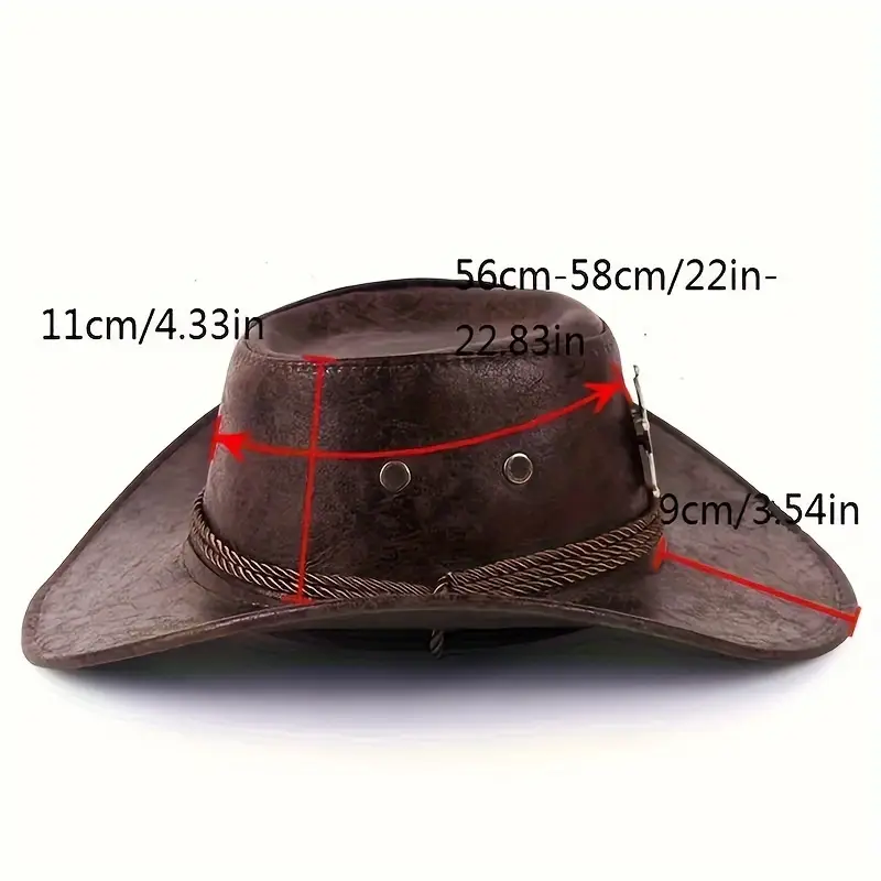 🤠 Vintage kovbojský klobúk – ikonický štýl Divokého západu, ochrana pred UV žiarením a letné pohodlie