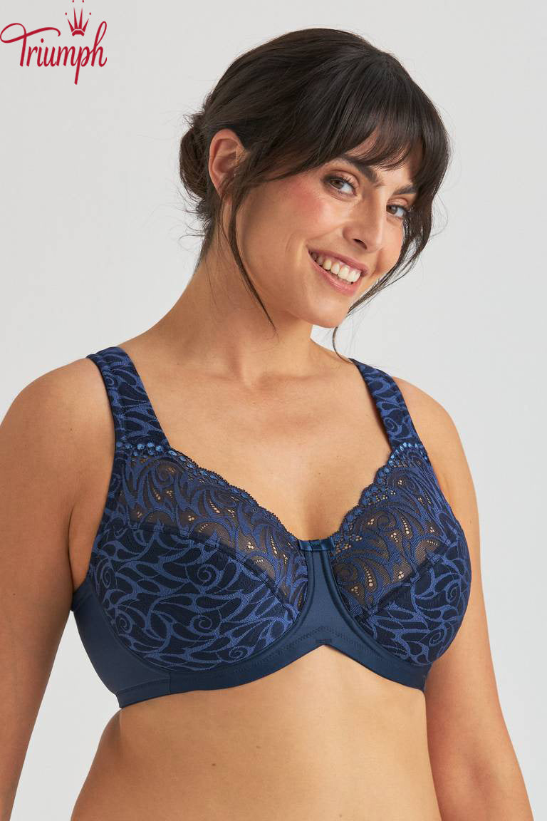 Triumph - (3 szt.) Biustonosz z fiszbinami 3 w 1 zapewniający wsparcie