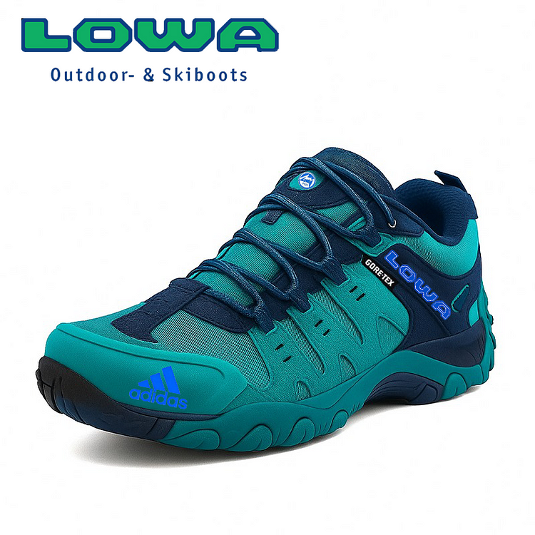 Wytrzymałe i wygodne męskie buty robocze i trekkingowe marki adidas® i Lowa - idealne na każdy teren.