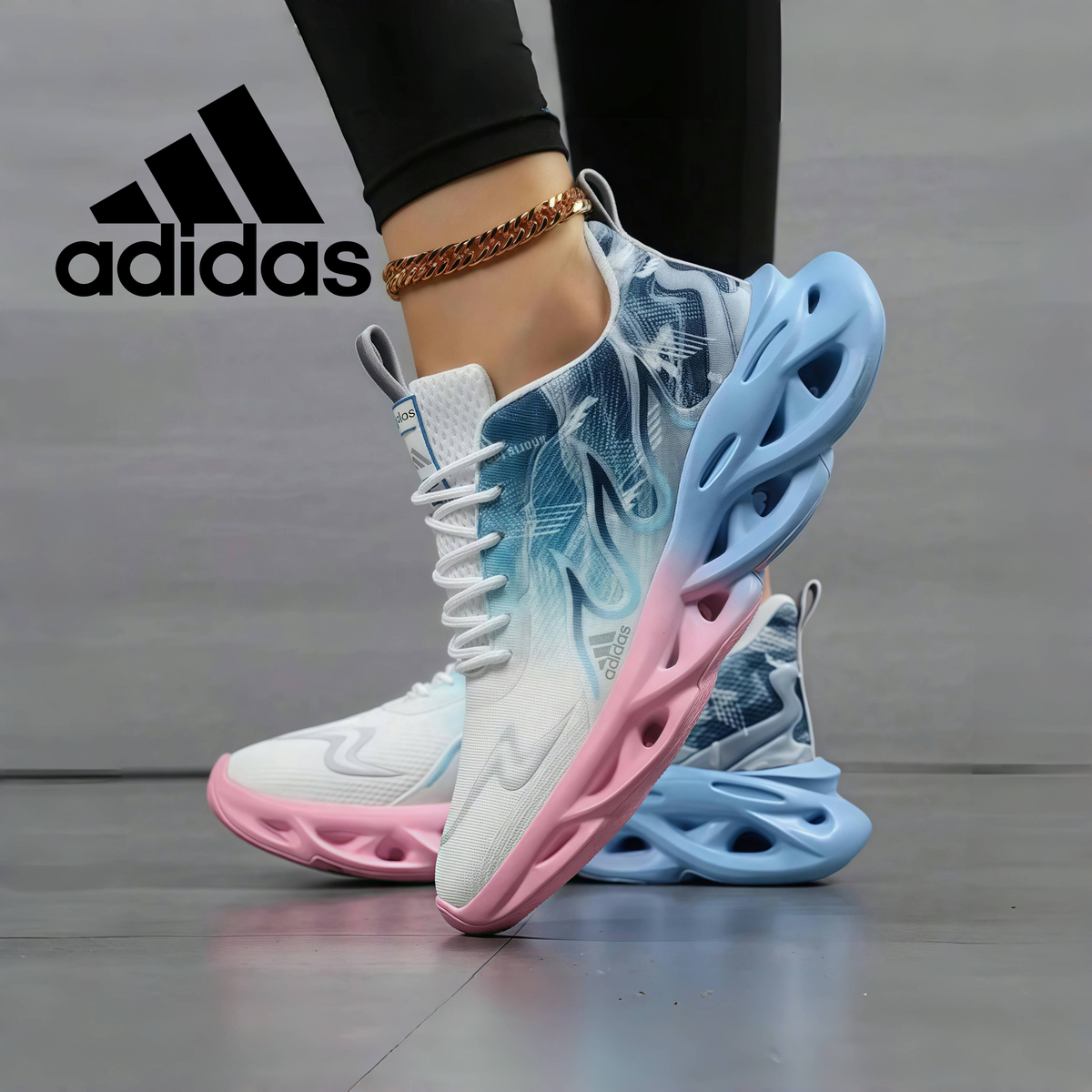 Nové jesenné dámske bežecké topánky adidas – s roztomilým dizajnom a polstrovanou podrážkou