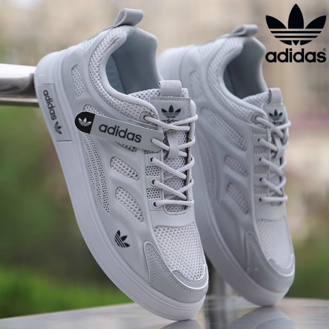 Adidas ® Letnie męskie przewiewne buty sportowe z siateczką