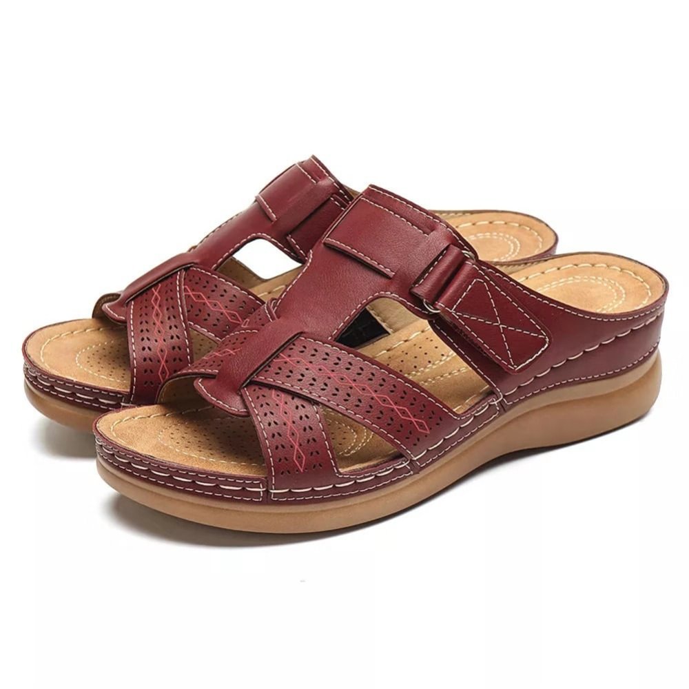 ⏳Letný výpredaj: 49% zľava💥Prémiové kožené sandále pre ženy👡✨