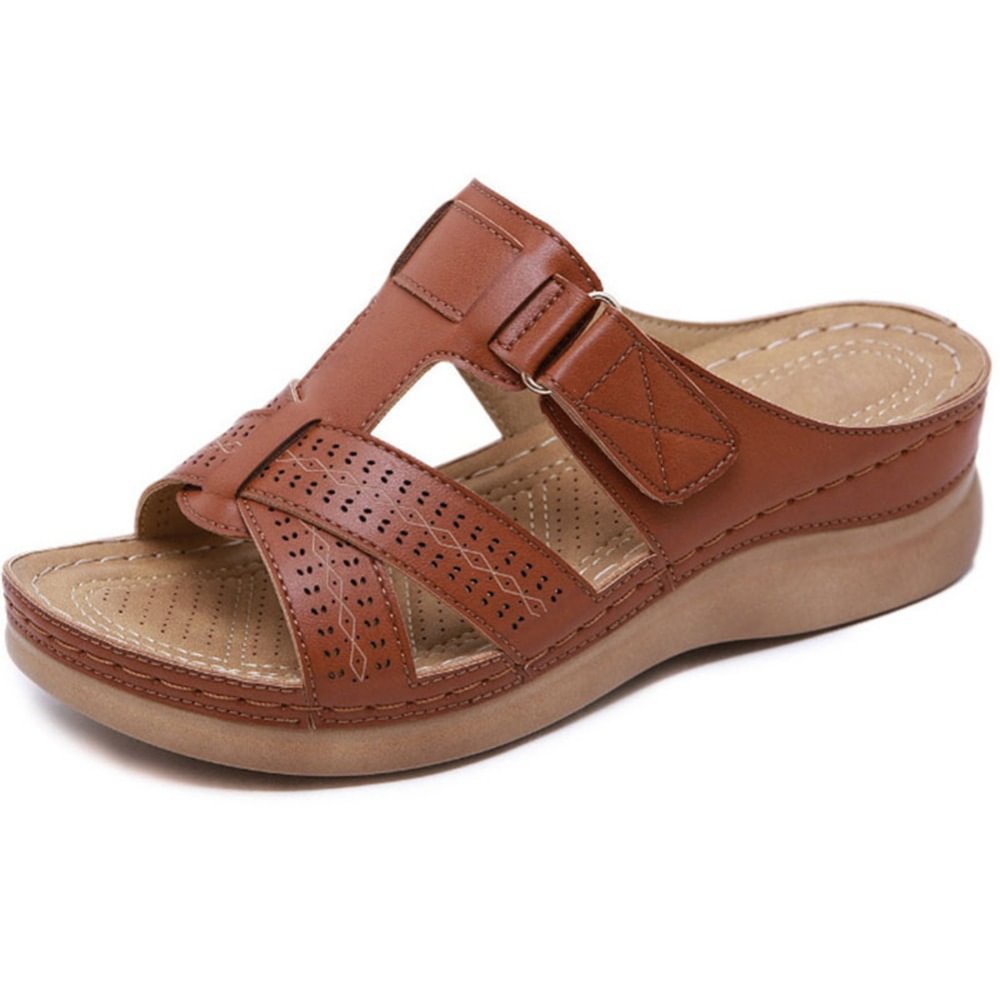 ⏳Letný výpredaj: 49% zľava💥Prémiové kožené sandále pre ženy👡✨