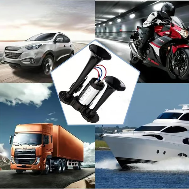 Vzduchová húkačka pre vlaky, nákladné automobily, osobné automobily