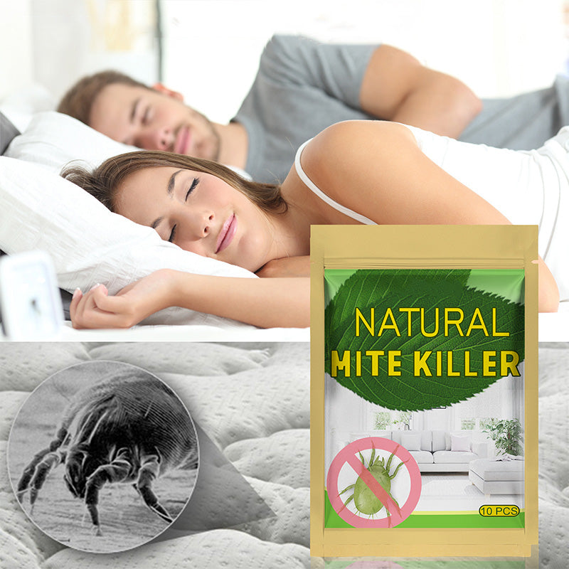 🛏️✨Sáčok s prírodným prostriedkom proti roztočom – Na rastlinnej báze, netoxický a bezpečný pre deti a domácich miláčikov. Stačí umiestniť a zabudnúť – dlhotrvajúca ochrana pre skrine, pohovky a posteľnú bielizeň!