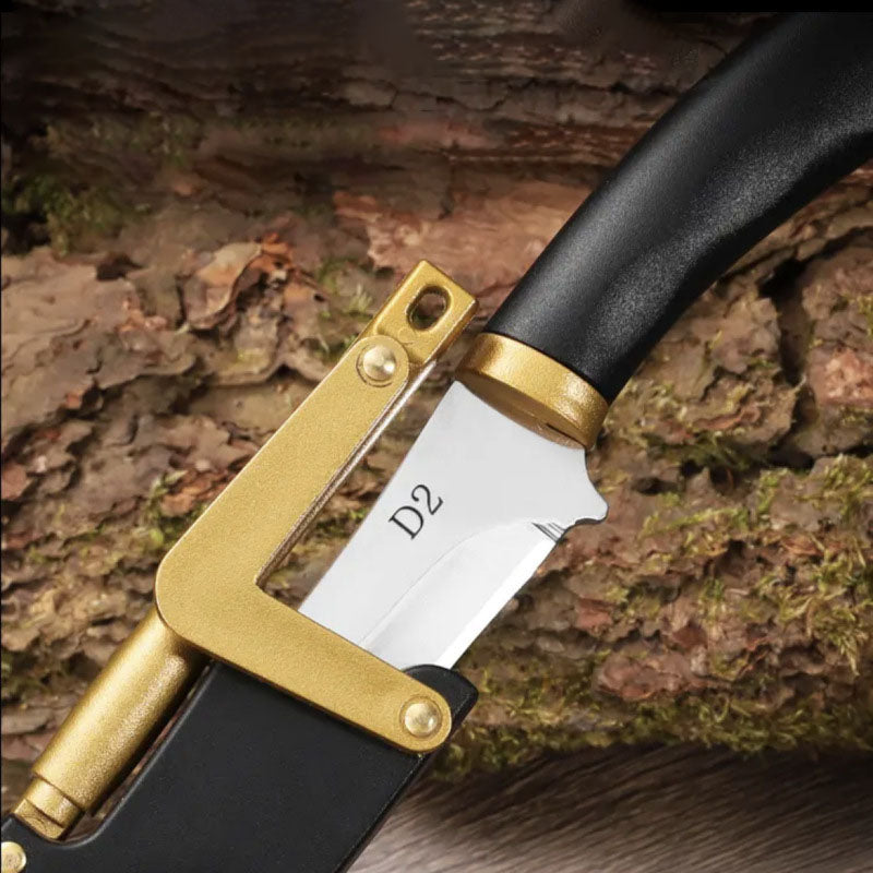 【🎁📿Ružový náhrdelník zadarmo🎁】🔥Viacúčelový outdoorový prenosný nôž na ovocie s puzdrom