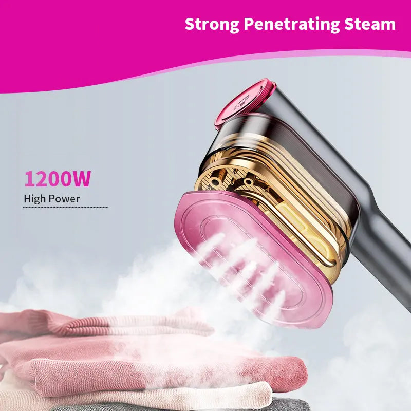 📢💥OBMEDZENÉ PONUKY 50% ZĽAVA💖🎁Kompaktný naparovač odevov SteamPro™ s ergonomickou otočnou rukoväťou