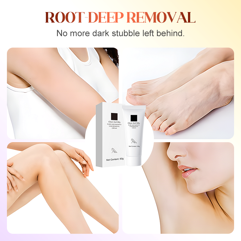 【🎁📿Ružový náhrdelník zadarmo🎁】Jemný depilačný krém pre hladkú a hodvábnu pokožku