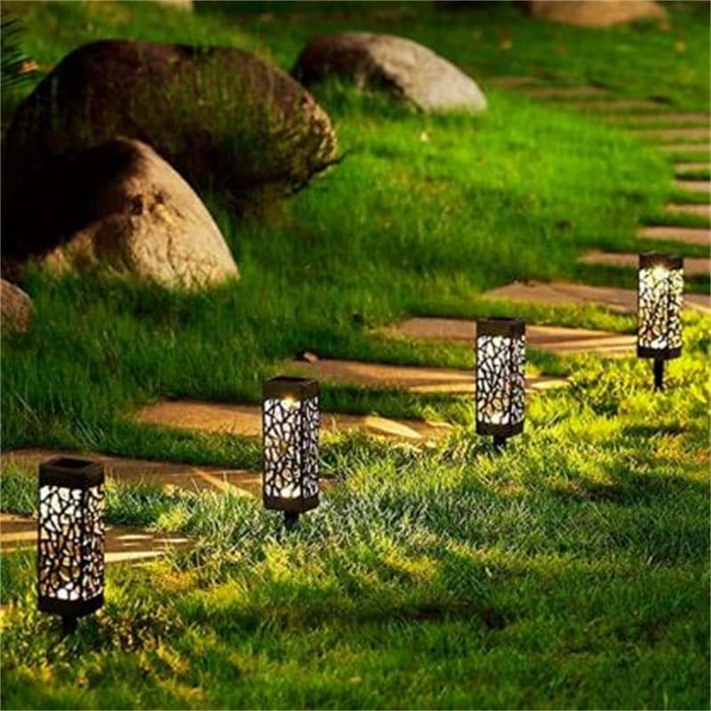 ☀️ Solárne zemné svietidlá – automatické zapínanie/vypínanie, vodotesné LED pre záhrady, chodníky a terasy | Energeticky úsporná vonkajšia dekorácia 🌿💡✨