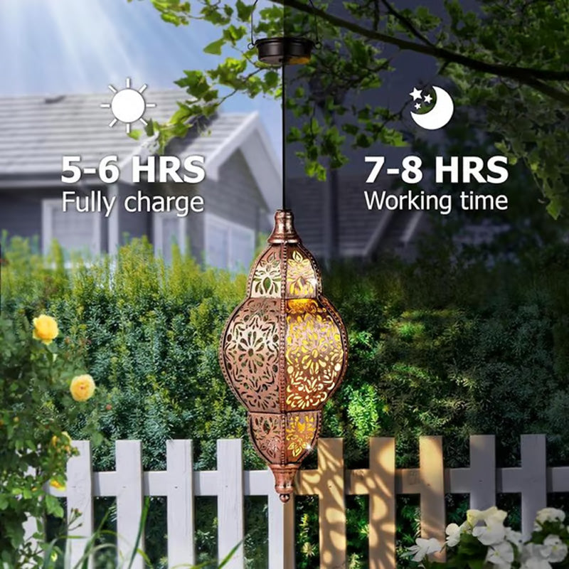 💡Závesné solárne svietidlá pre vonkajšiu dekoráciu🌞