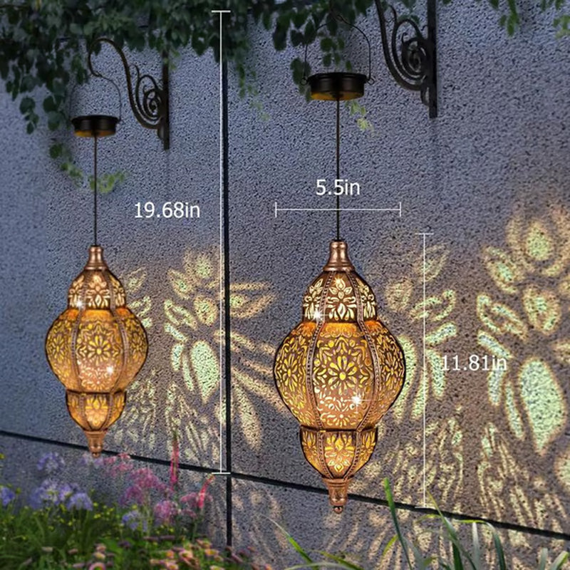 💡Závesné solárne svietidlá pre vonkajšiu dekoráciu🌞