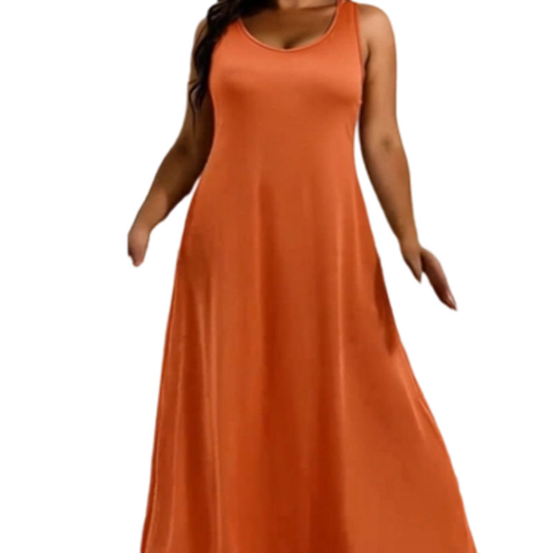 👗Dámske ležérne pohodlné šaty bez rukávov
