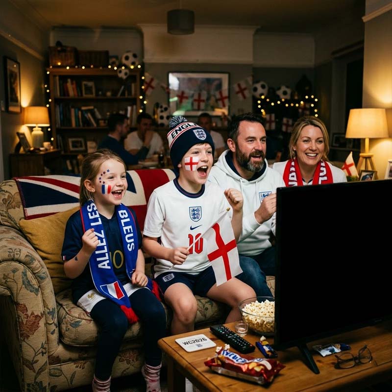 Tužka na malování na obličej s motivem státní vlajky pro sportovní fanoušky