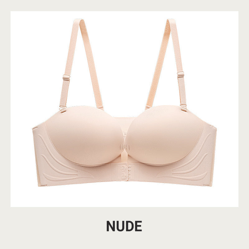 👙Triumph💥2+2 gratis💥👙 Modrček s push-up učinkom in zapenjanjem spredaj