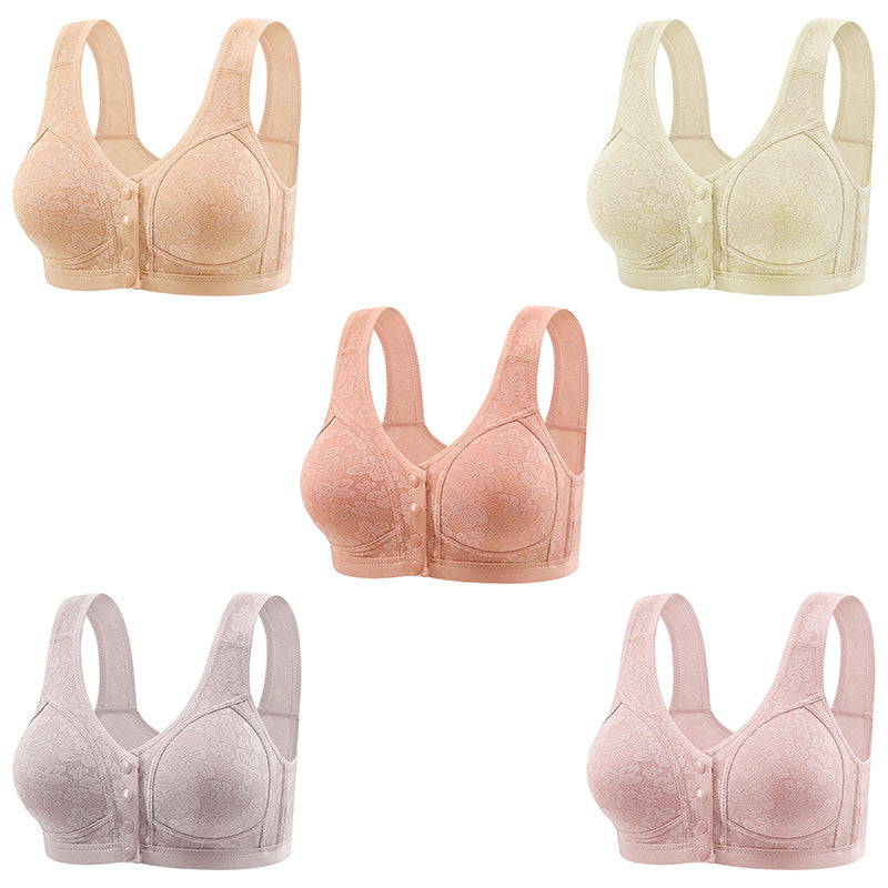 👙Triumph🔥KUPI 2, DOBI 2 GRATIS🔥Izjemno udobno žensko spodnje perilo z zapenjanjem na gumbe spredaj