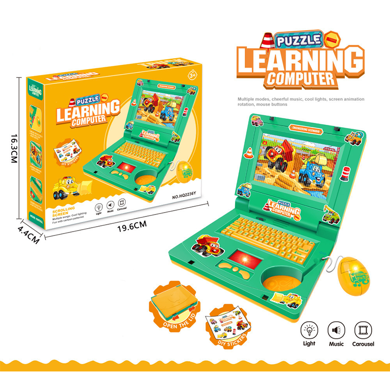 💻 Zľava 50 %! 🧸 Interaktívna hračka v podobe notebooku – so svetlami, zvukmi a vzdelávacími hrami – podporuje kreativitu a motorické zručnosti prostredníctvom hry 🎵