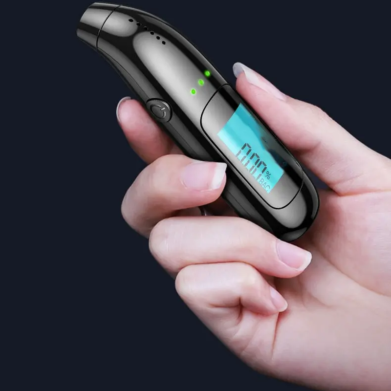🧪 Alkoholtester Hygienické presné meranie Bezkontaktné fúkanie – Rozlúčte sa s krížovou kontamináciou