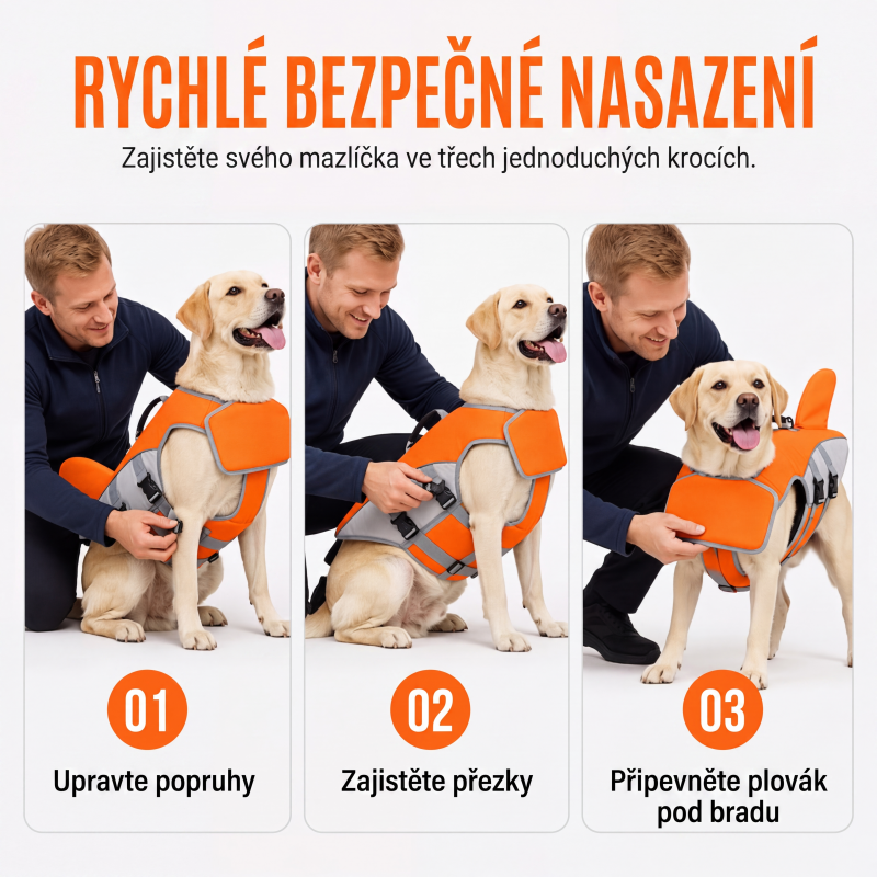 Plávacia vesta pre domáce zvieratá – zaručenie bezpečnosti vašich maznáčikov