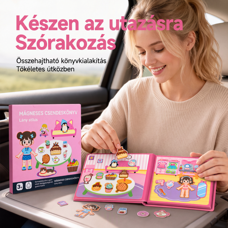 🌟 Magnetická tichá kniha pre vývojárov v ranom vzdelávaní, rozpoznávanie scén – Rozlúčte sa so závislosťou na obrazovke