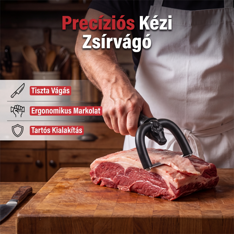 🥩🔥Ručný odstraňovač tuku z hovädzieho a bravčového mäsa - Zdravšie varenie, ľahko odstraňuje prebytočný tuk