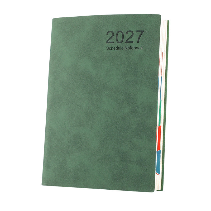 📘✨2027 Minimalistický zápisník s denným plánom