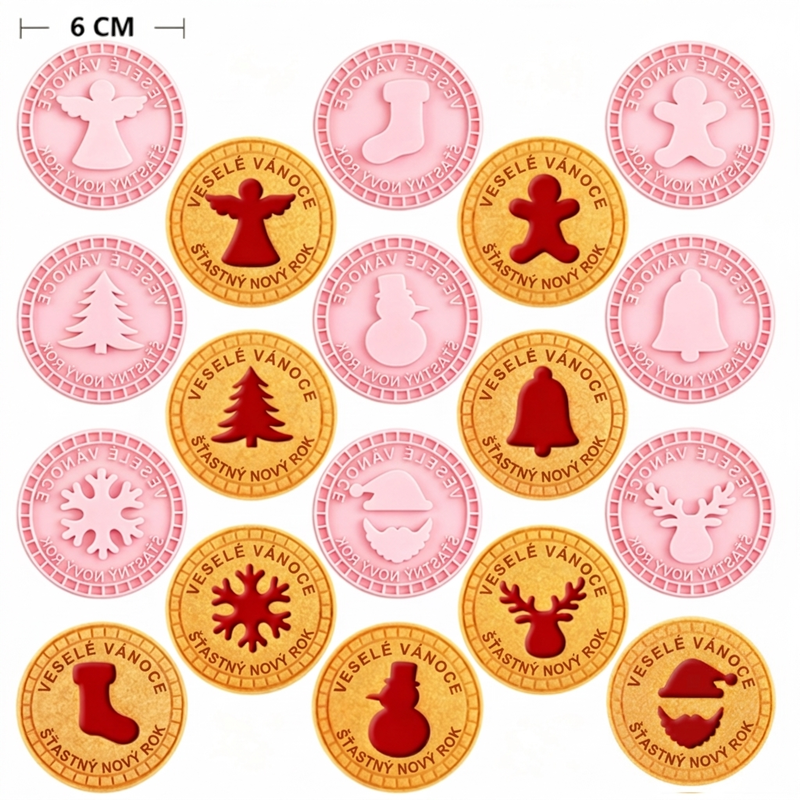 ✨ Sada vianočných formičiek na sušienky